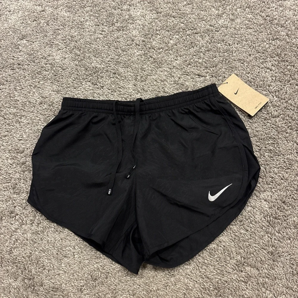 NEW Nike Tempo Women's Sz XS Brief-Lined Running Shorts Black 831281-010 NEW